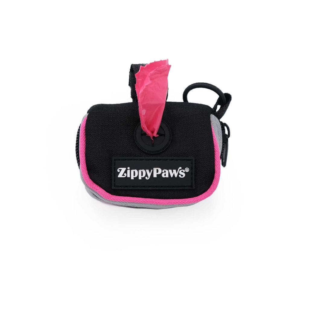ZippyPaws Leash Bag Dispenser Hibiscus Pink by ZippyPaws