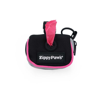 ZippyPaws Leash Bag Dispenser Hibiscus Pink by ZippyPaws