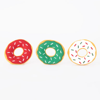 Holiday Miniz - Donutz 3-Pack by ZippyPaws