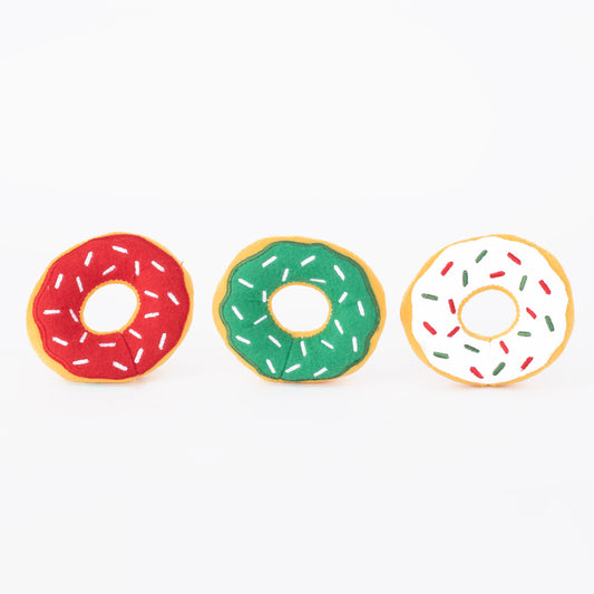 Holiday Miniz - Donutz 3-Pack by ZippyPaws
