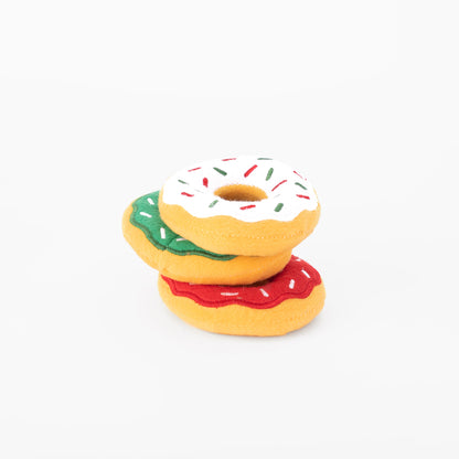Holiday Miniz - Donutz 3-Pack by ZippyPaws