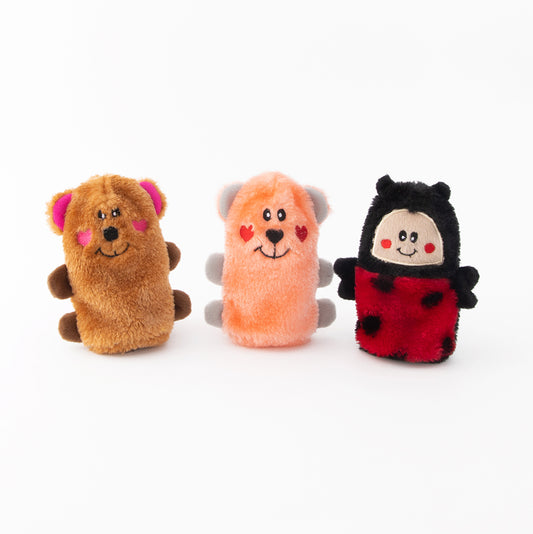 Valentine's Squeakie Buddies - 3-Pack by ZippyPaws