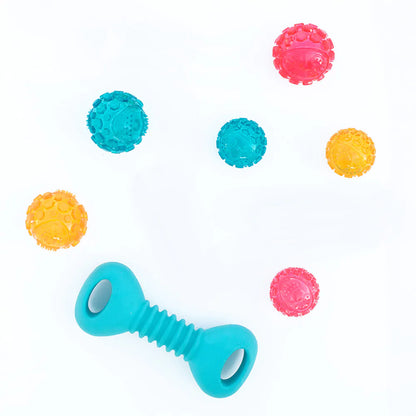 Zippytuff Squeaker Teal (small)