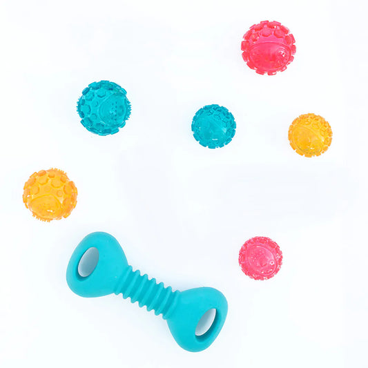 Zippytuff Squeaker Teal (small)