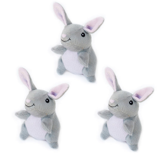 Miniz 3-Pack - Bunnies by ZippyPaws